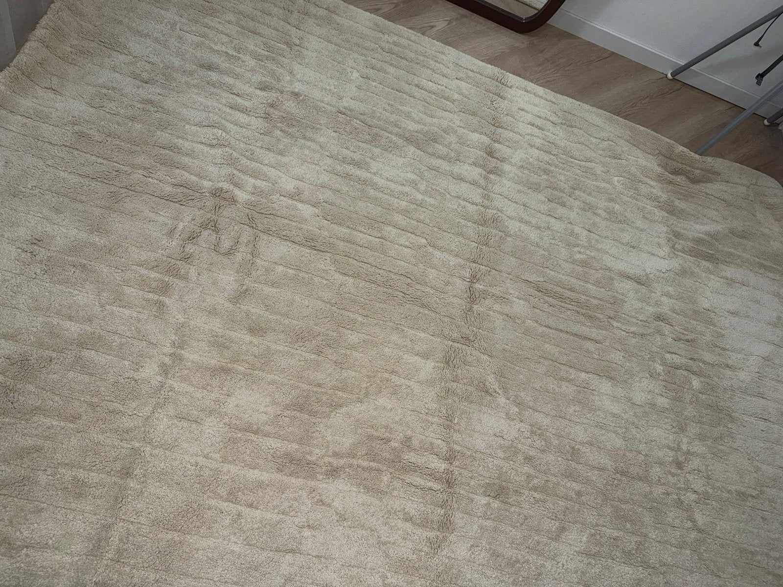 Japandi Tapijt, Ophalen, Beige, 150 tot 200 cm, 200 cm of meer