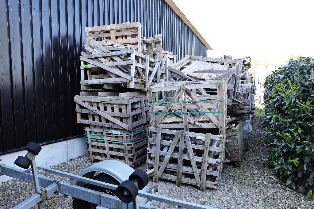 Gratis oude pallets af te halen, Doe-het-zelf en Verbouw, Hout en Planken, Ophalen, Gebruikt, 25 tot 50 mm, Pallet