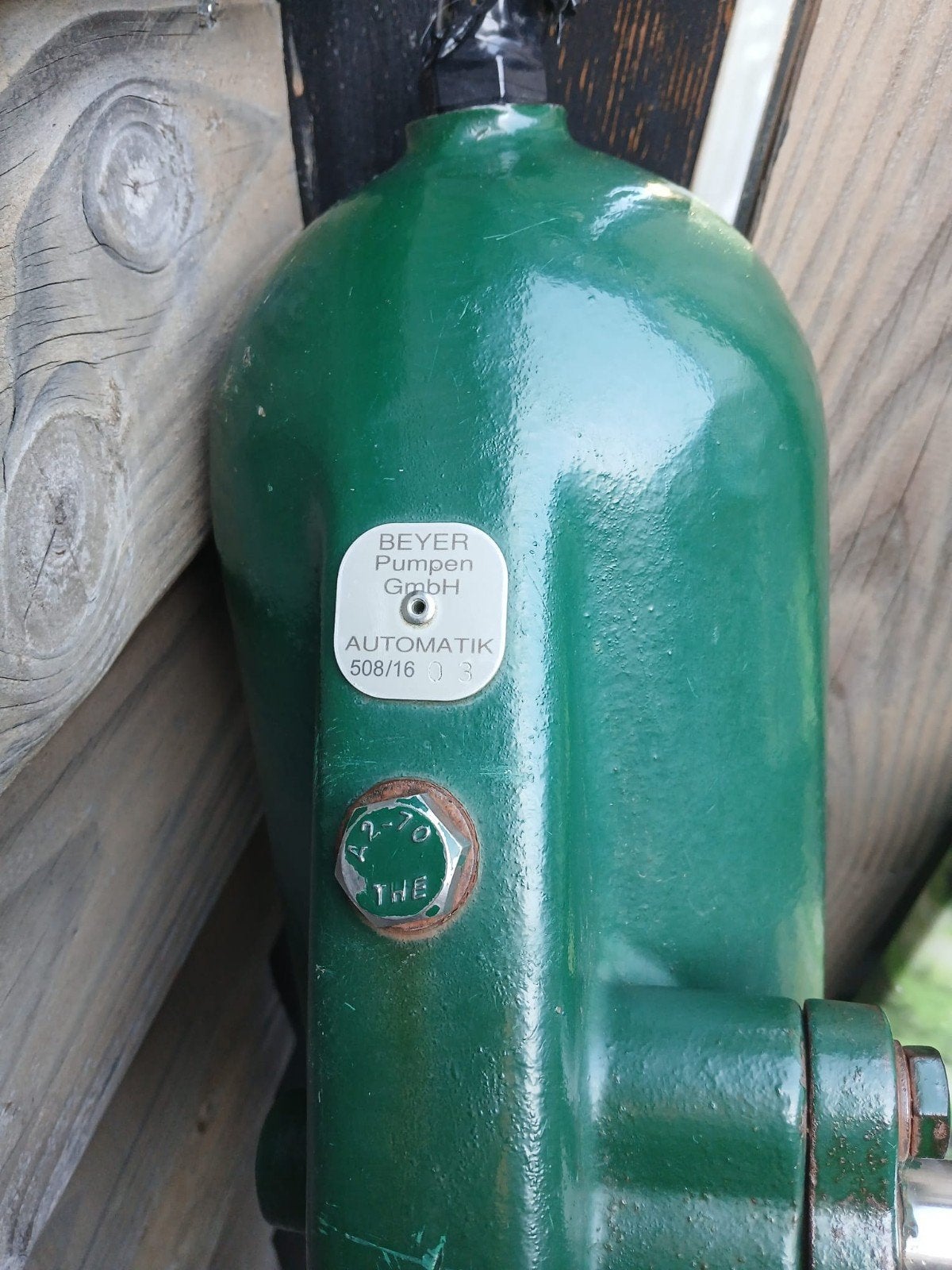 (Bieden)  Handpomp - Beyer Pumpen GmbH, Ophalen, Gebruikt, Handmatig, Bronpomp