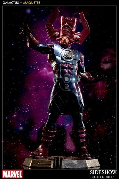 Sideshow Galactus Maquette Comic Statue Premium format, Ophalen, Zo goed als nieuw, Fantasy