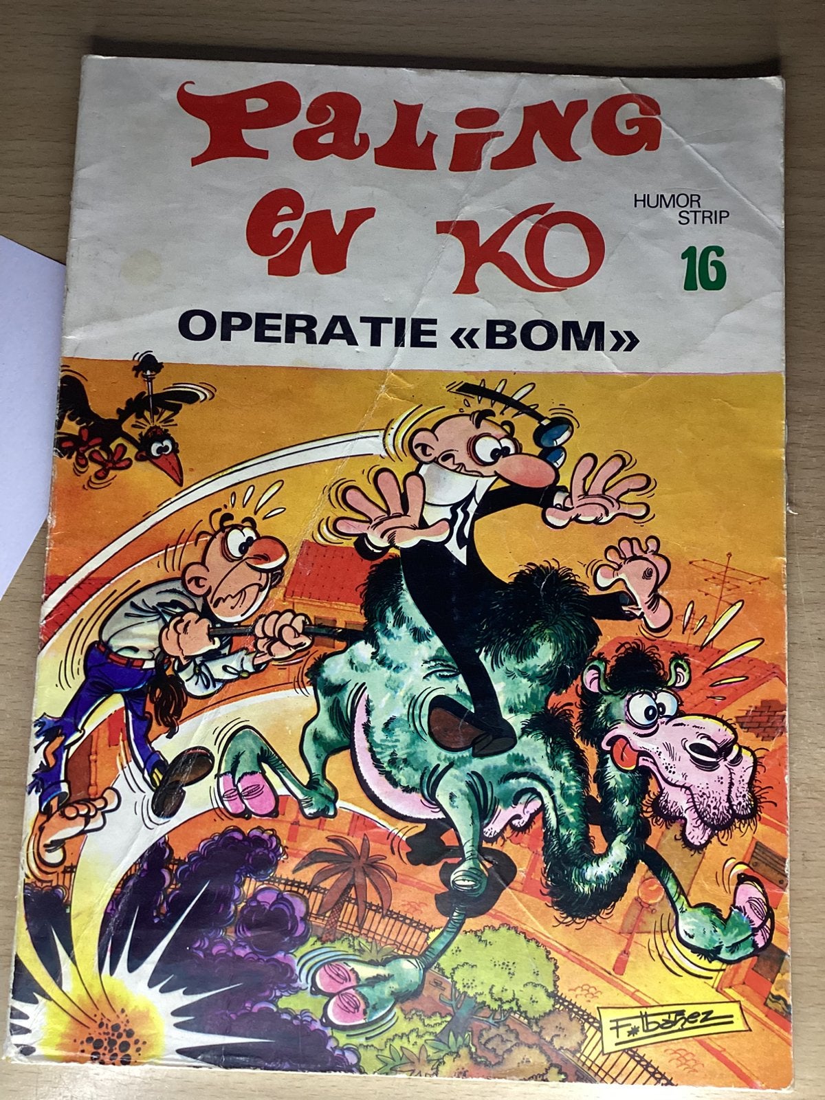 Stripboek Paling en Ko., Eén stripboek, Ophalen of Verzenden, Gelezen