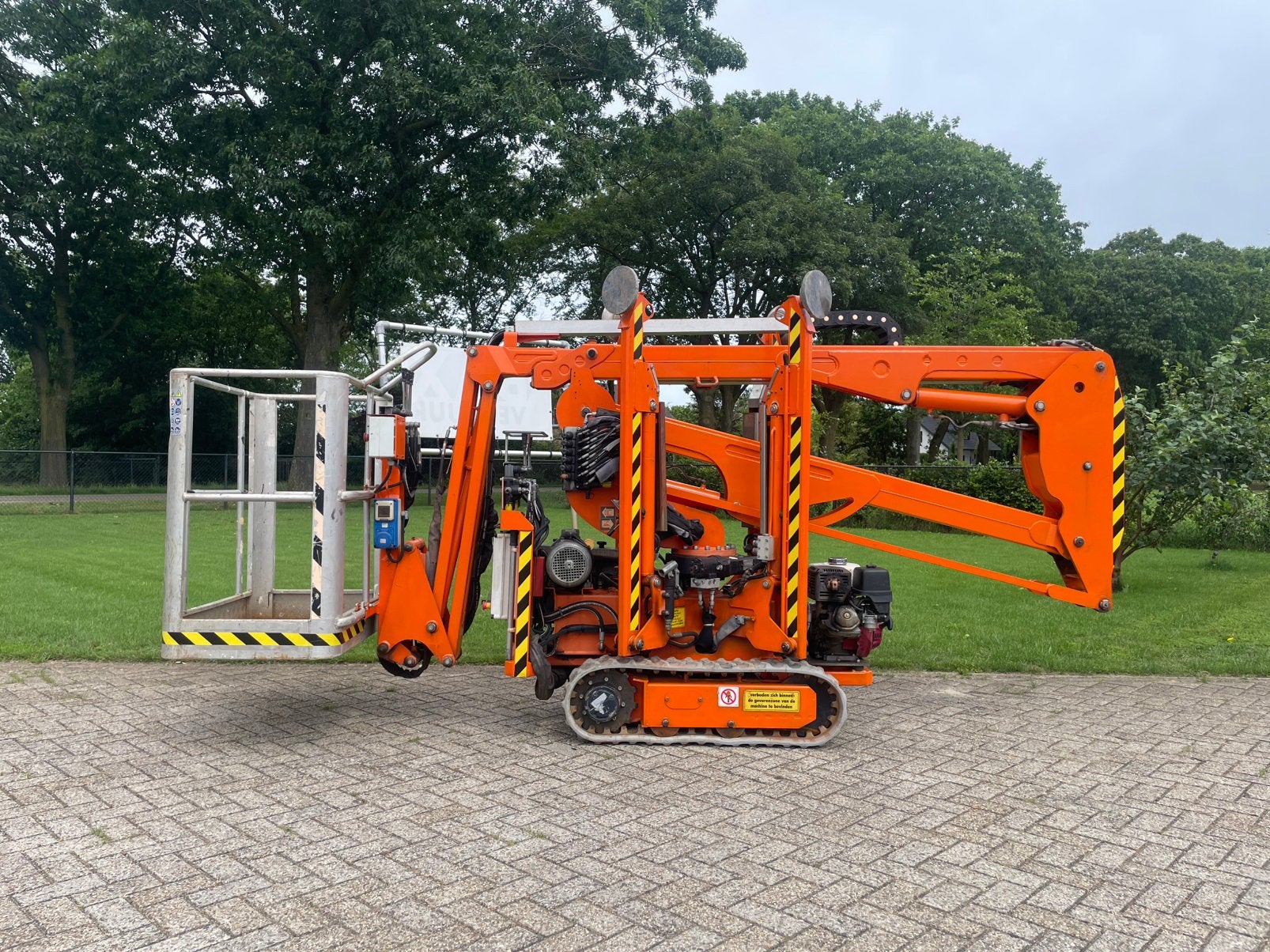 Easylift R130 rupshoogwerker spinhoogwerker, Ophalen