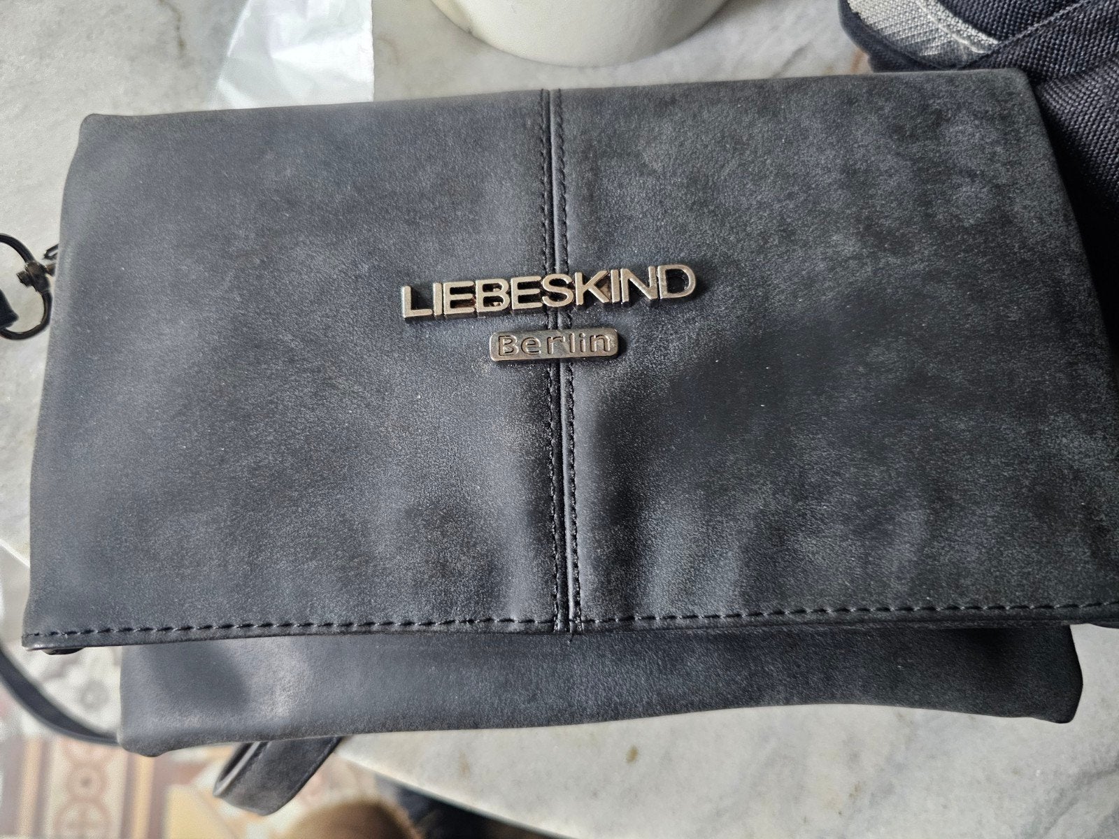 Liebeskind Berlin Zwarte Schoudertasje, Ophalen