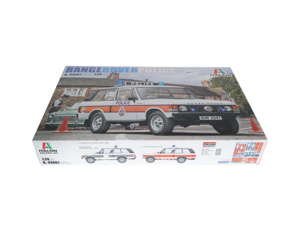 Italeri Police Range Rover Modelbouwkit – ITA-93661, Groter dan 1:32, Nieuw, Ophalen of Verzenden, Italeri