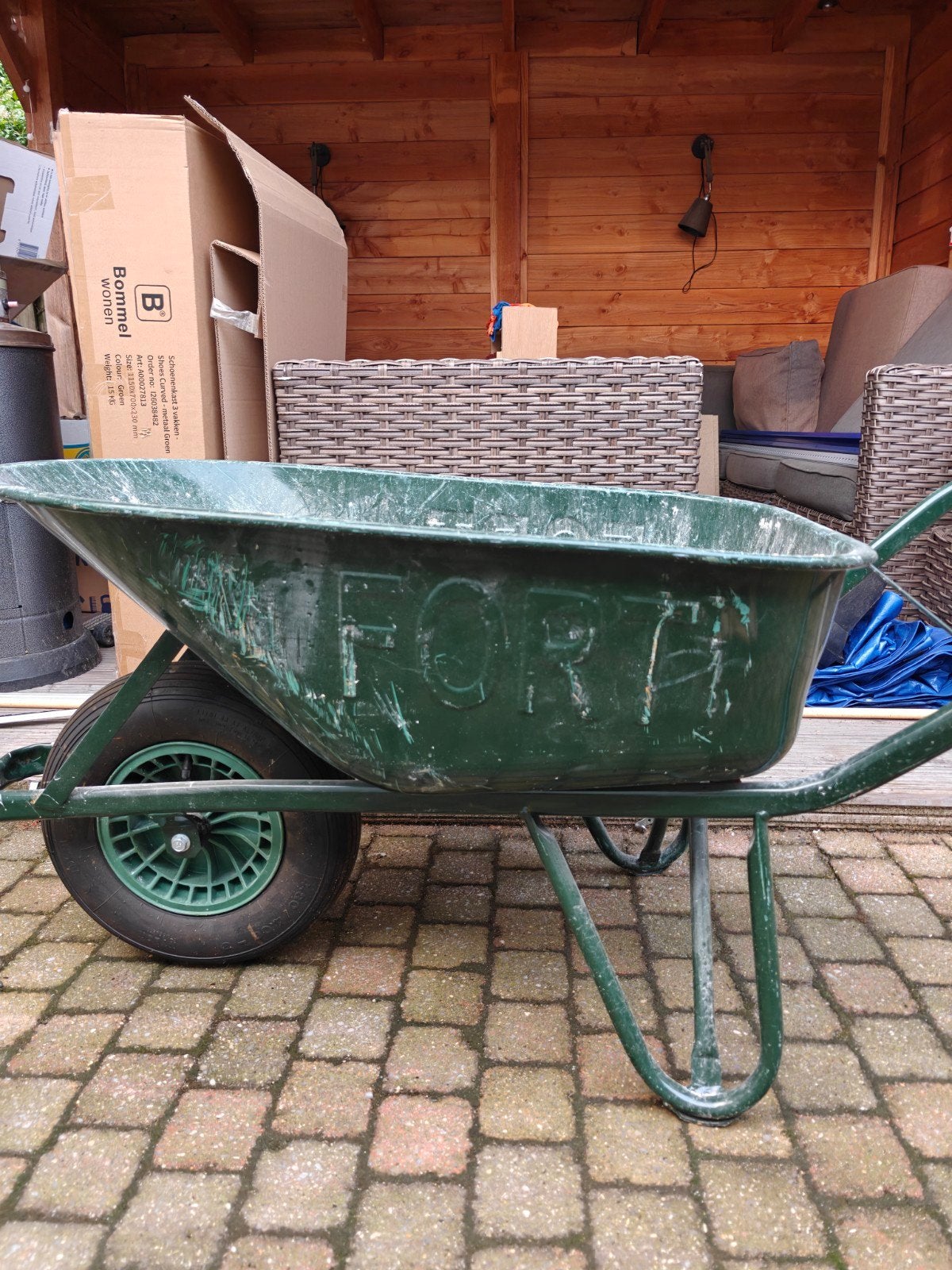 Kruiwagen, Ophalen, Handmatig, FORT, Gebruikt