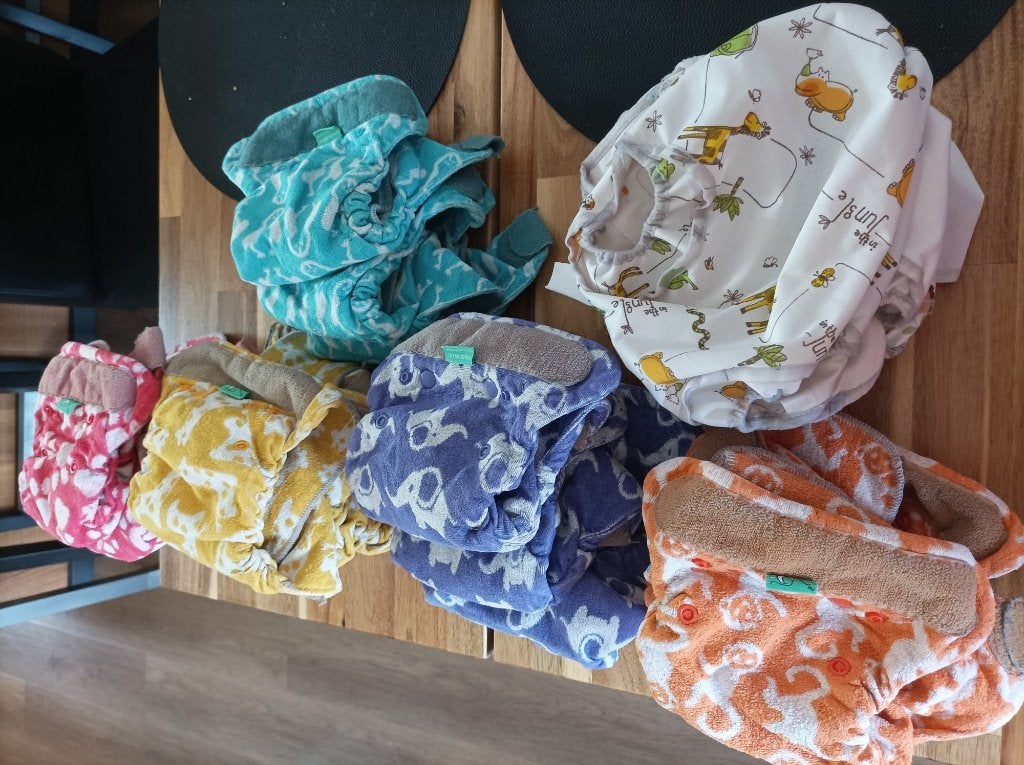 Totsbots luiers maat 1 en popolini buitenluiers maat S, Kinderen en Baby's, Ophalen of Verzenden, Gebruikt, Overige typen, Overige merken