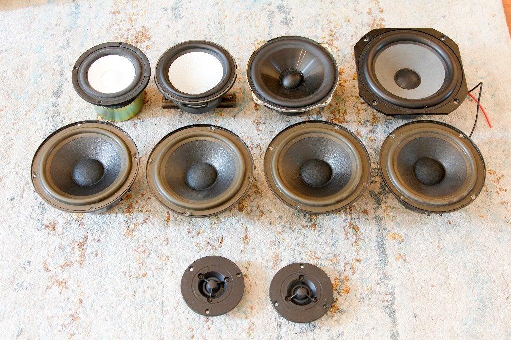 Diverse losse woofers + tweeters, Audio, Tv en Foto, Luidsprekers, Overige merken, Gebruikt, -, -