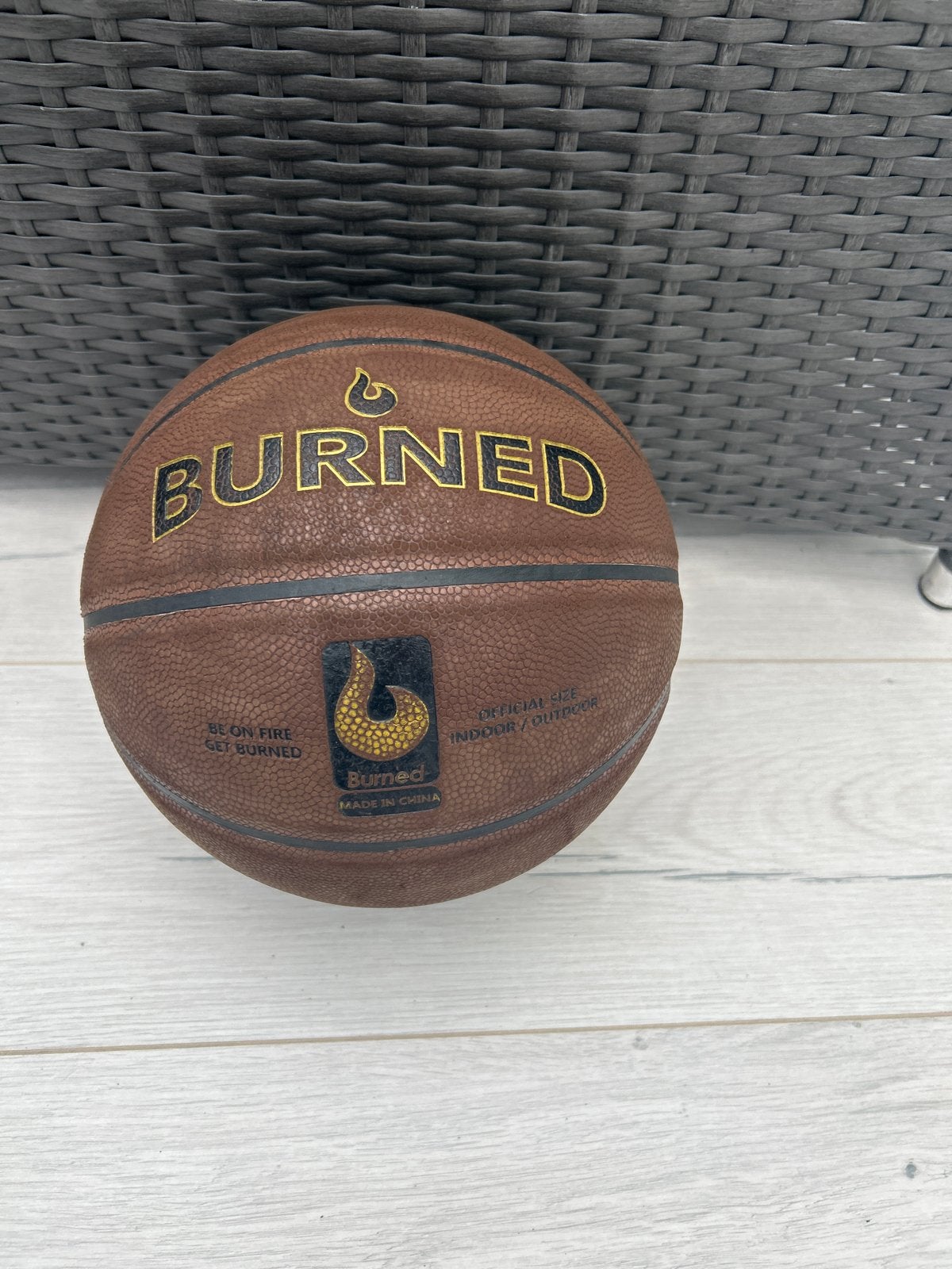 Burned Basketbal - Maat 7 - Indoor/Outdoor, Ophalen of Verzenden, Gebruikt, Bal