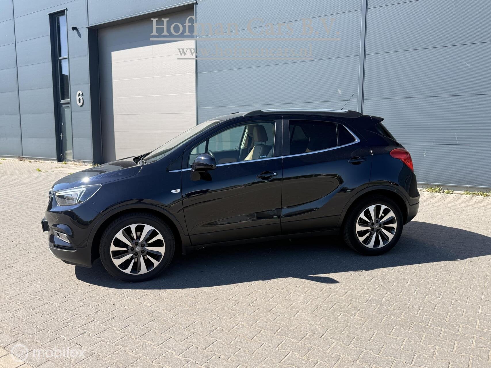 Opel Mokka X 1.4 Turbo Innovation (2018) – Leder | Stoel-, Voorwielaandrijving, Gebruikt, Euro 6, Blauw