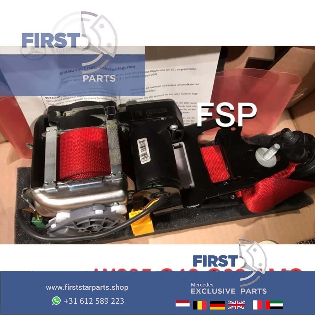 W205 C43 C63 S rode AMG Gordels Set origineel Mercedes C Kla, Auto-onderdelen, Interieur en Bekleding, Gebruikt, -, -, -