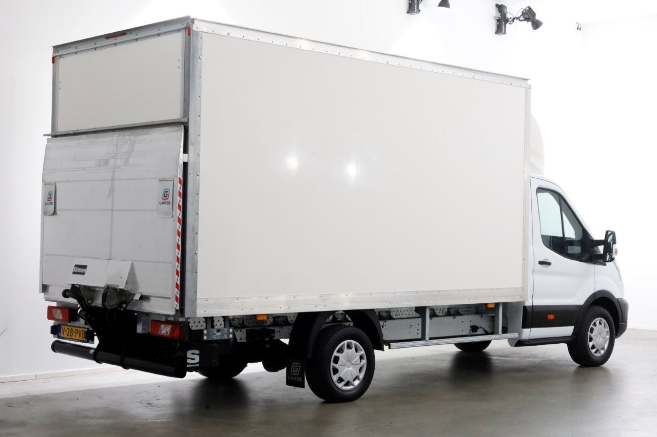 Ford Transit 350 2.0 TDCI 130pk RWD Trend Bakwagen met laadk, Achterwielaandrijving, Euro 6, 4 cilinders, Automatische klimaatregeling