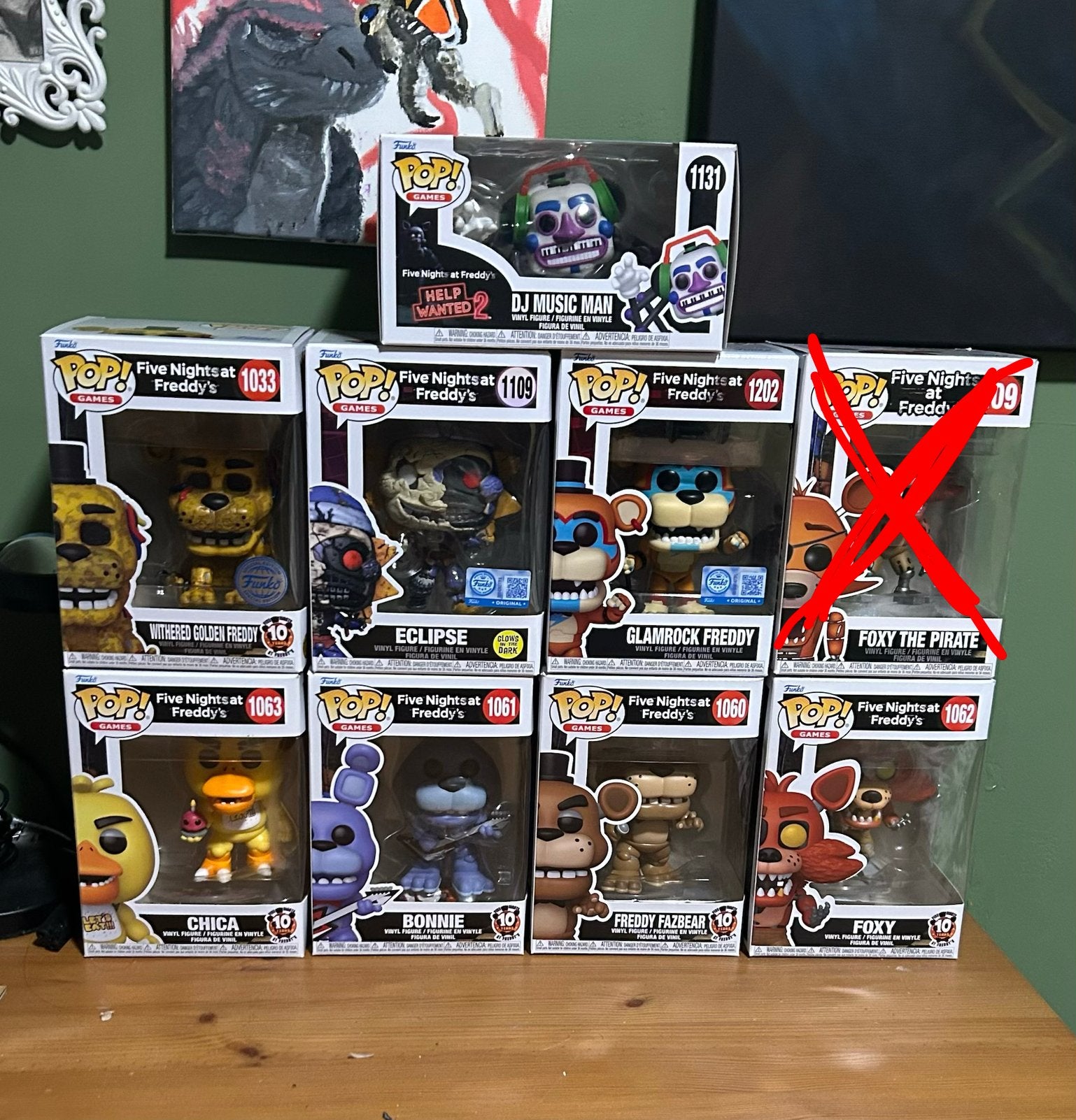 Diverse FNaF Funko's, Ophalen of Verzenden, Zo goed als nieuw