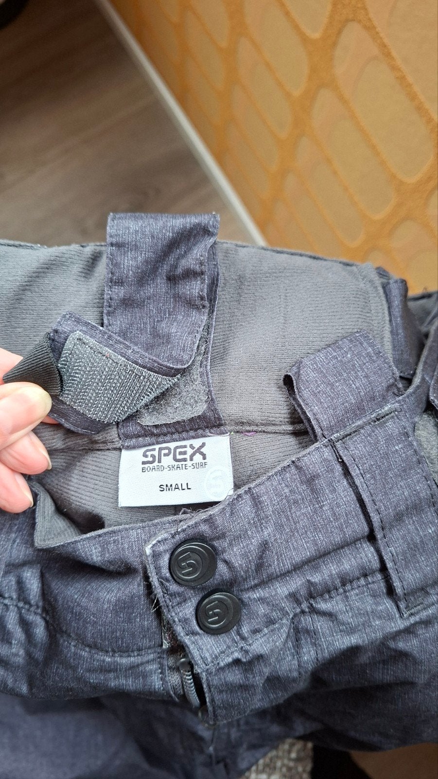 Skibroek antraciet maat S Spex snowboardbroek ski broek, Broek, Ophalen of Verzenden, Spex, Gedragen