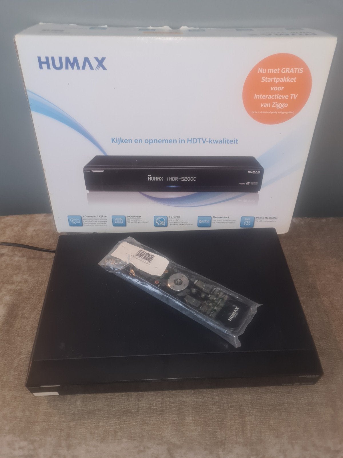 Humax iHDR-5200C HDTV ontvanger met harddisk-recorder, Ophalen, Gebruikt, Harddiskrecorder
