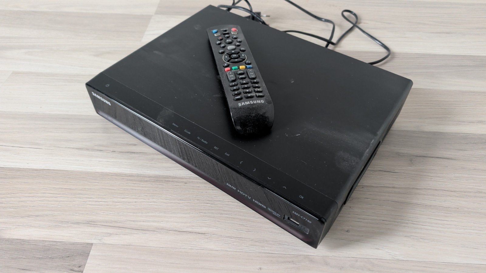 Samsung SMT-C7140 HDTV Decoder met Afstandsbediening, Ophalen of Verzenden, Gebruikt, Decoder