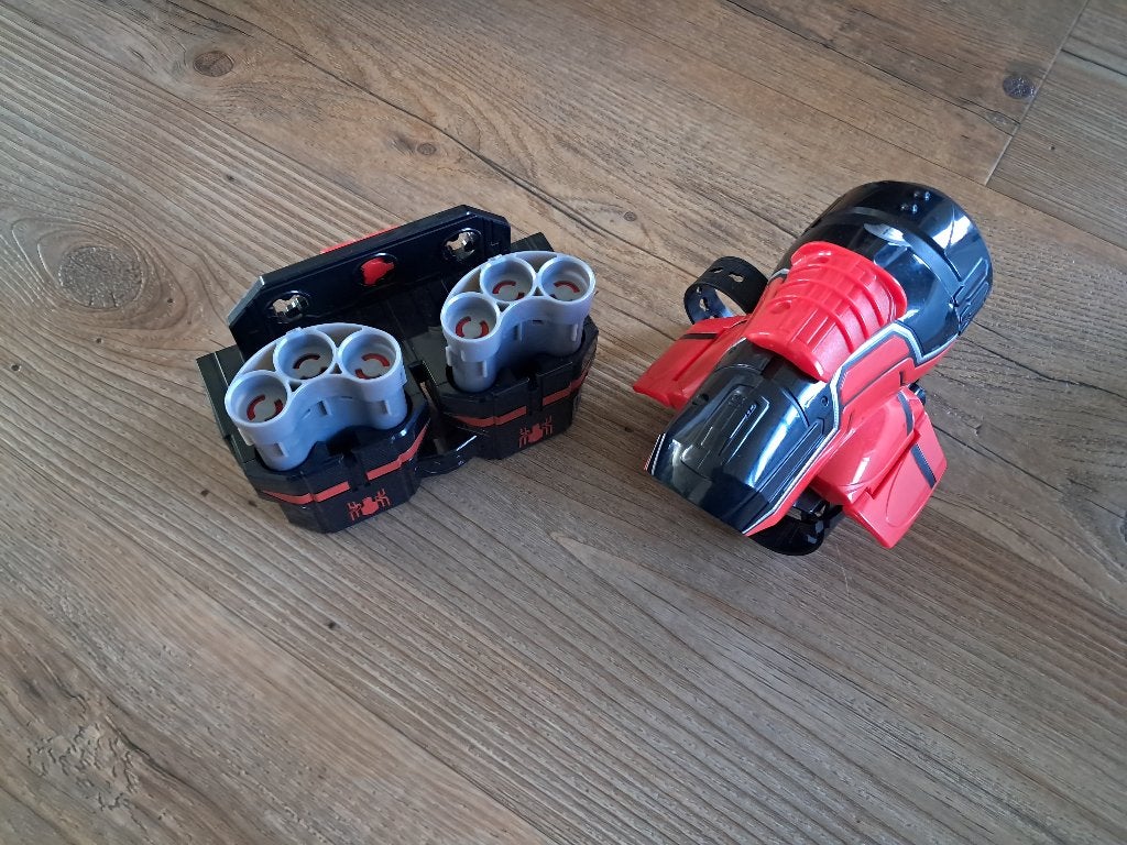 Nerf Spider-Man rapid reload blaster, Ophalen of Verzenden, Zo goed als nieuw