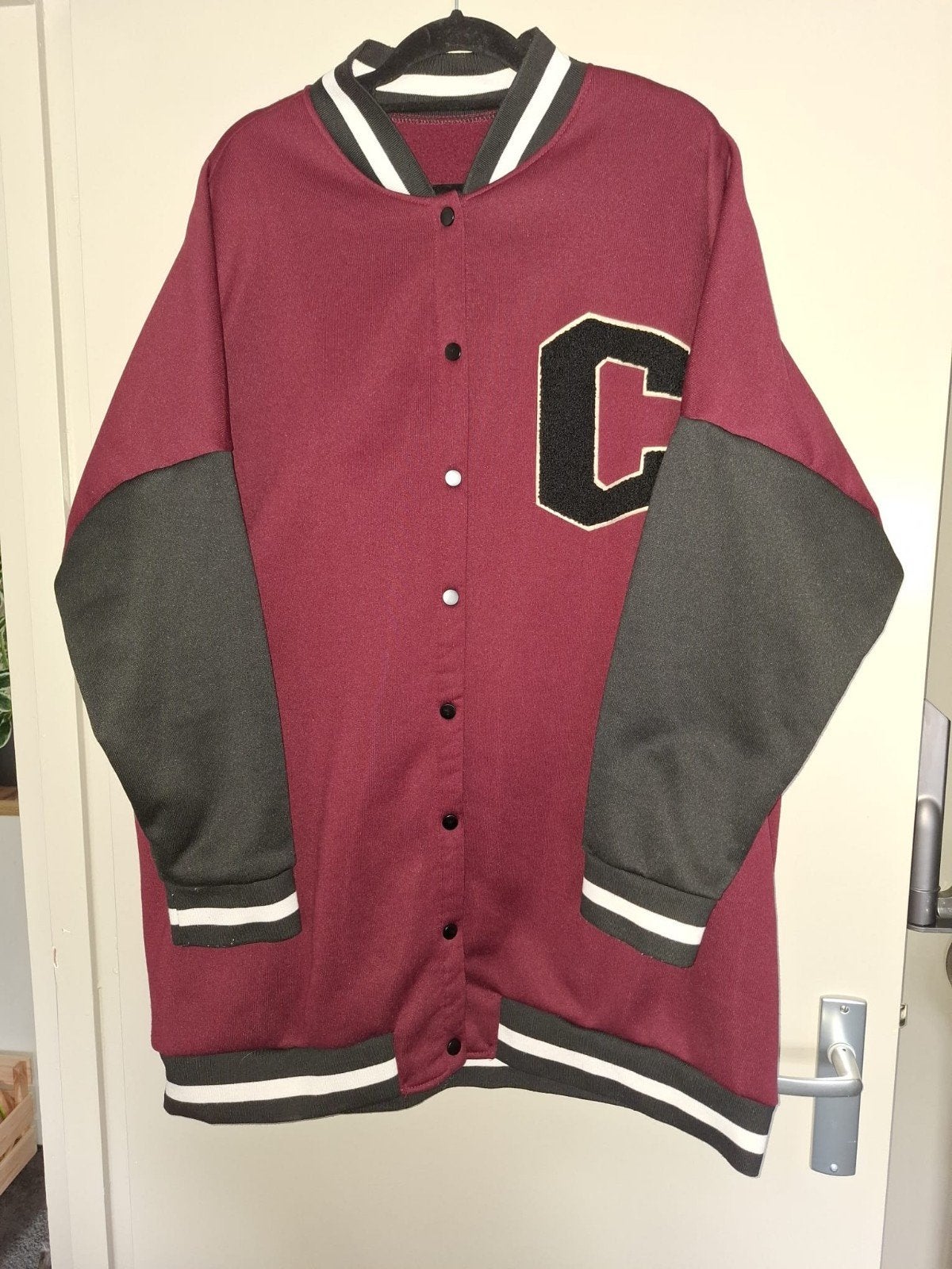 Baseball Jack, Ophalen of Verzenden, Zo goed als nieuw, Rood, Jas of Mantel