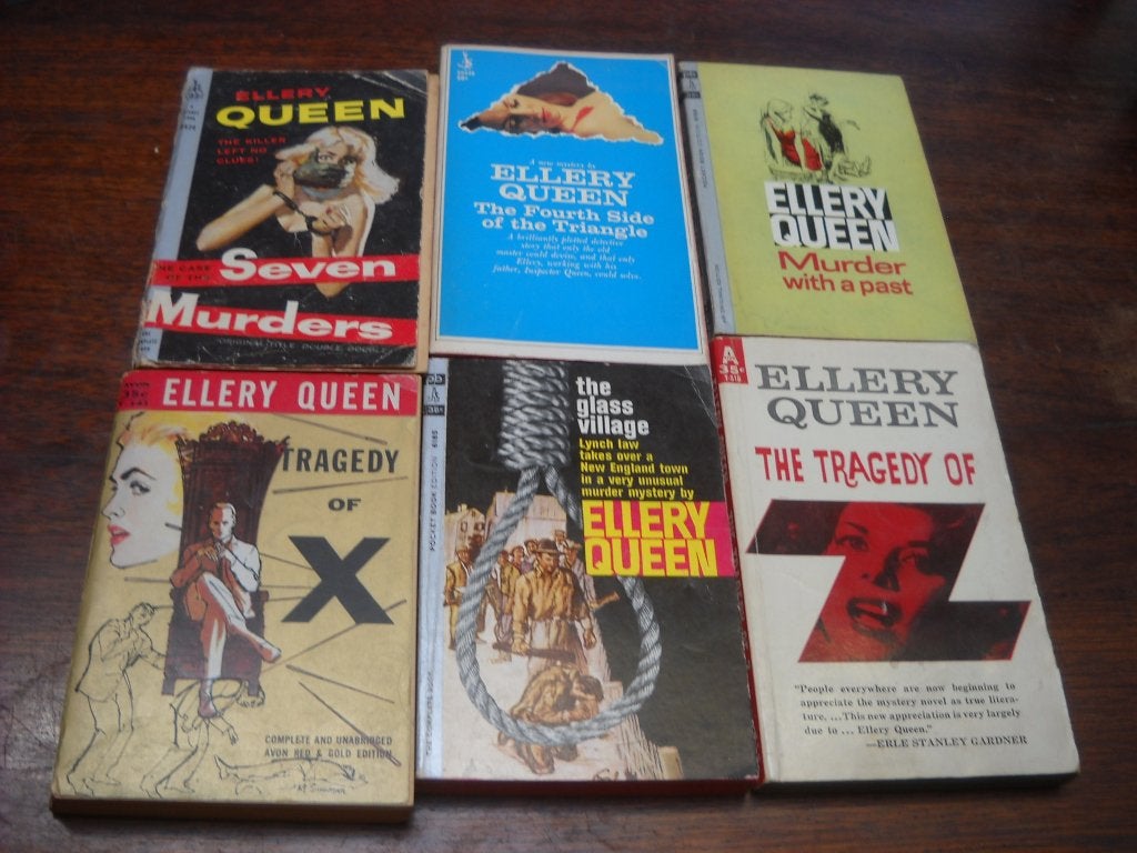 Ellery Queen 6  pockets, Boeken, Detectives, Gelezen, Ophalen of Verzenden
