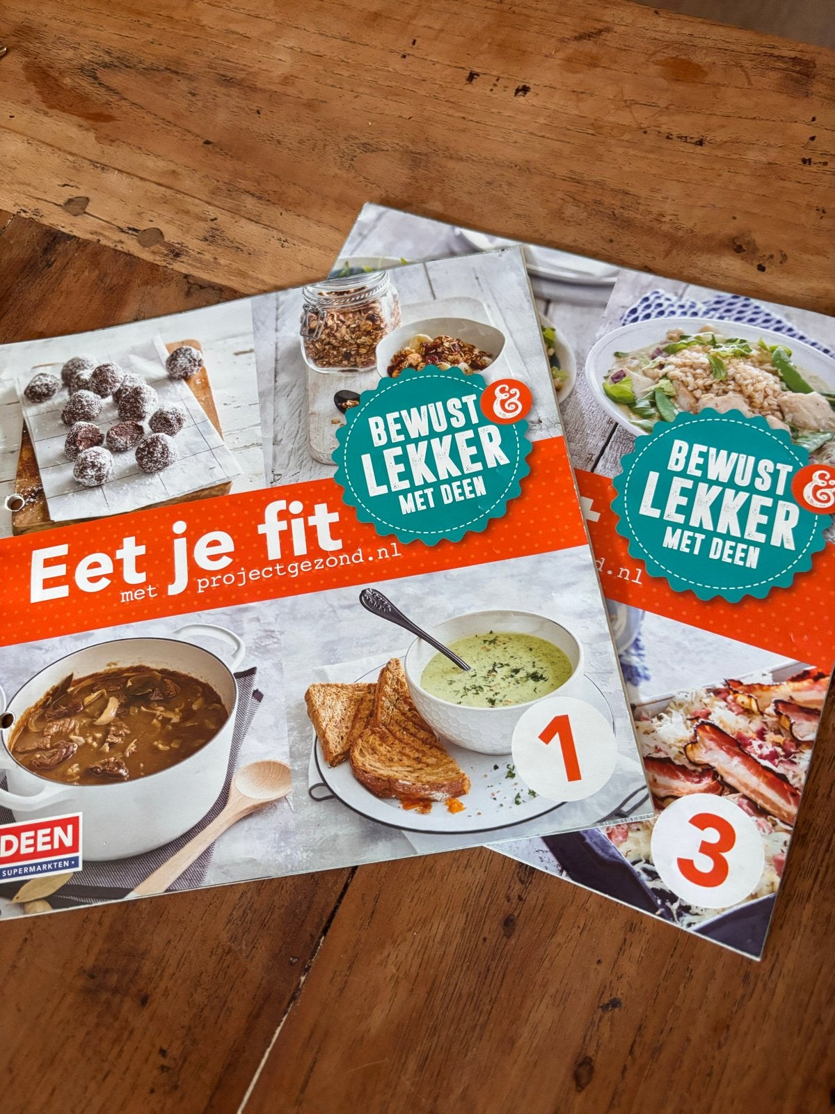 Eet je fit met Project Gezond - gezocht deel 2 en 4, Ophalen of Verzenden, Zo goed als nieuw, Voorgerechten en Soepen, Gezond koken