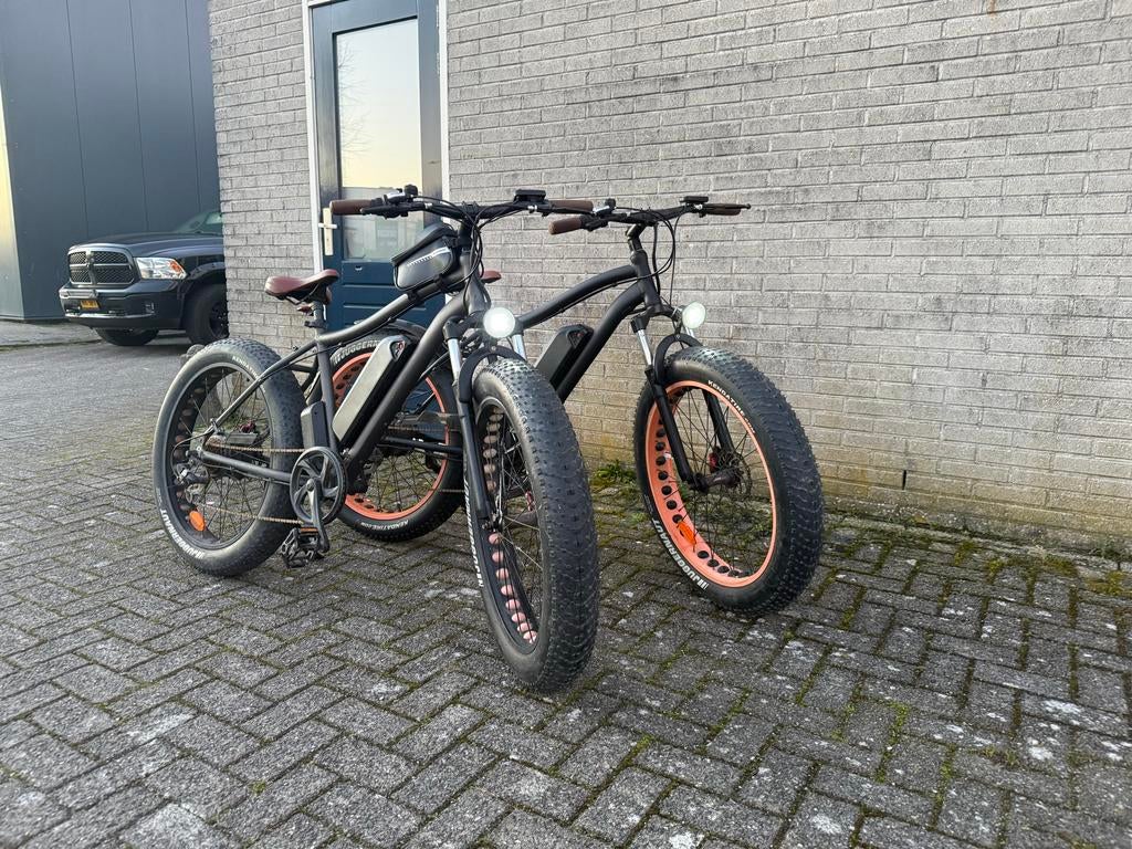 Set Fatboys Fatbike - Robuuste E-bike met Dikke Banden, Fietsen en Brommers, Fietsen | Crossfietsen en BMX, Ophalen of Verzenden