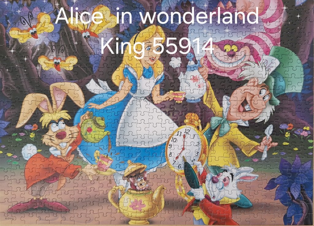 King Puzzel 55914, Ophalen, 500 t/m 1500 stukjes, Zo goed als nieuw, Legpuzzel