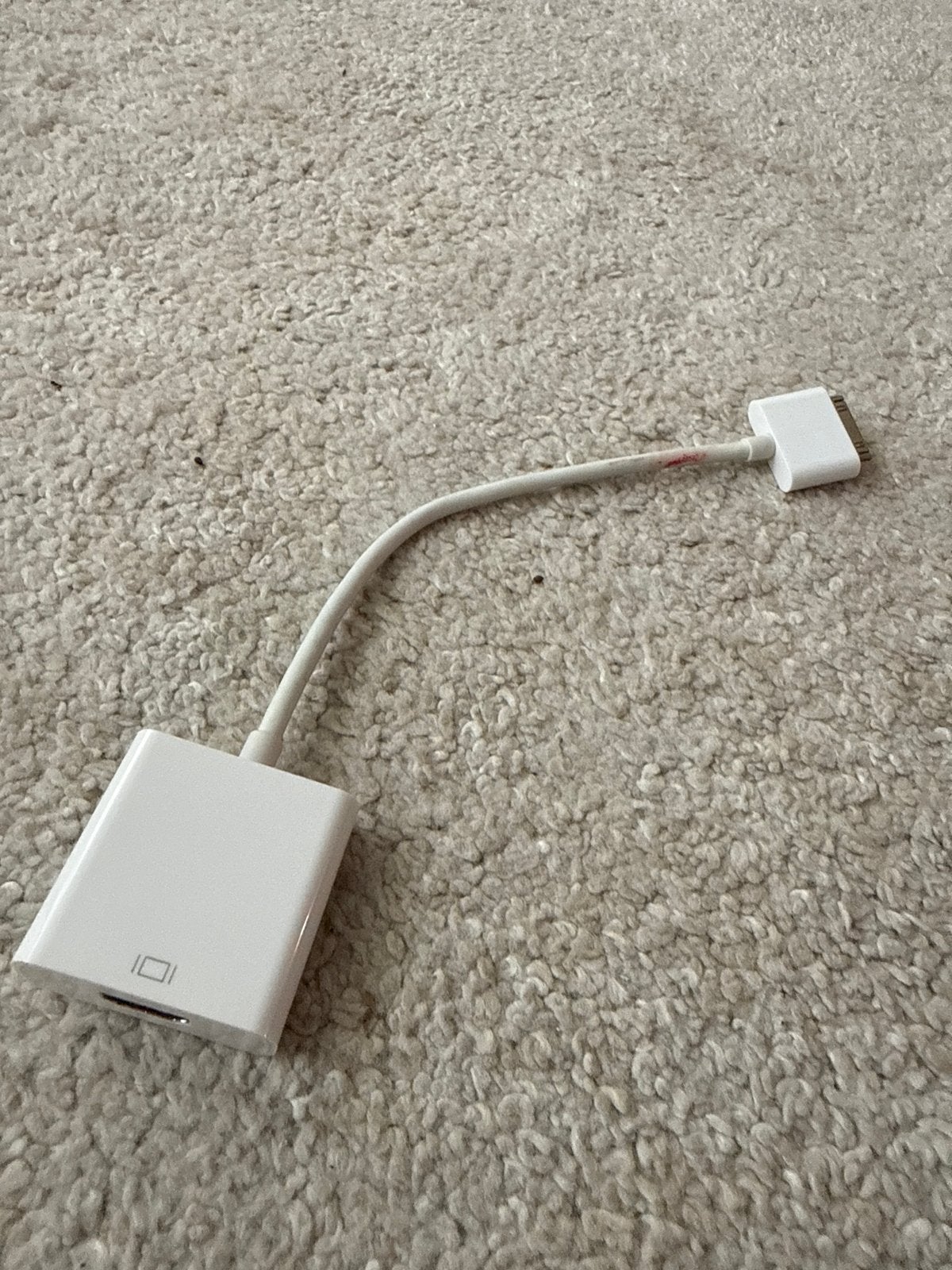 Apple 30-pins naar HDMI-adapter, Ophalen, Gebruikt, Minder dan 2 meter, HDMI-kabel