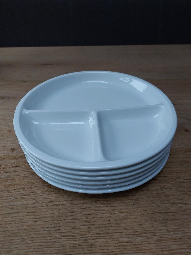 6x 3-vaks(gourmet)borden merk Bauscher Weiden, Ophalen