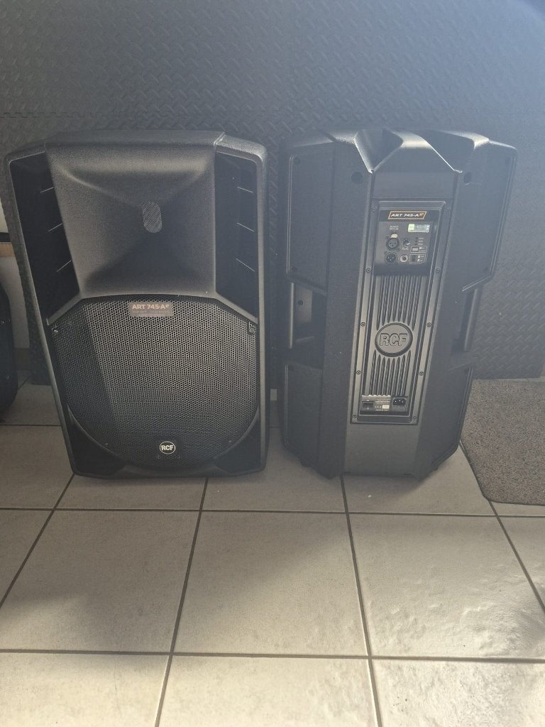 RCF ART 745-A MK5 actieve 15" luidsprekers, Ophalen, Zo goed als nieuw, Overige merken