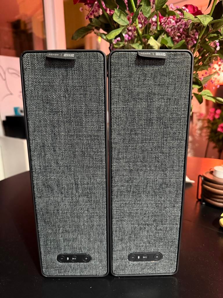 2x Sonos Symfonisk Boekenplank Speakers + Muurbeugels, Audio, Tv en Foto, Luidsprekers, Ophalen of Verzenden, Zo goed als nieuw