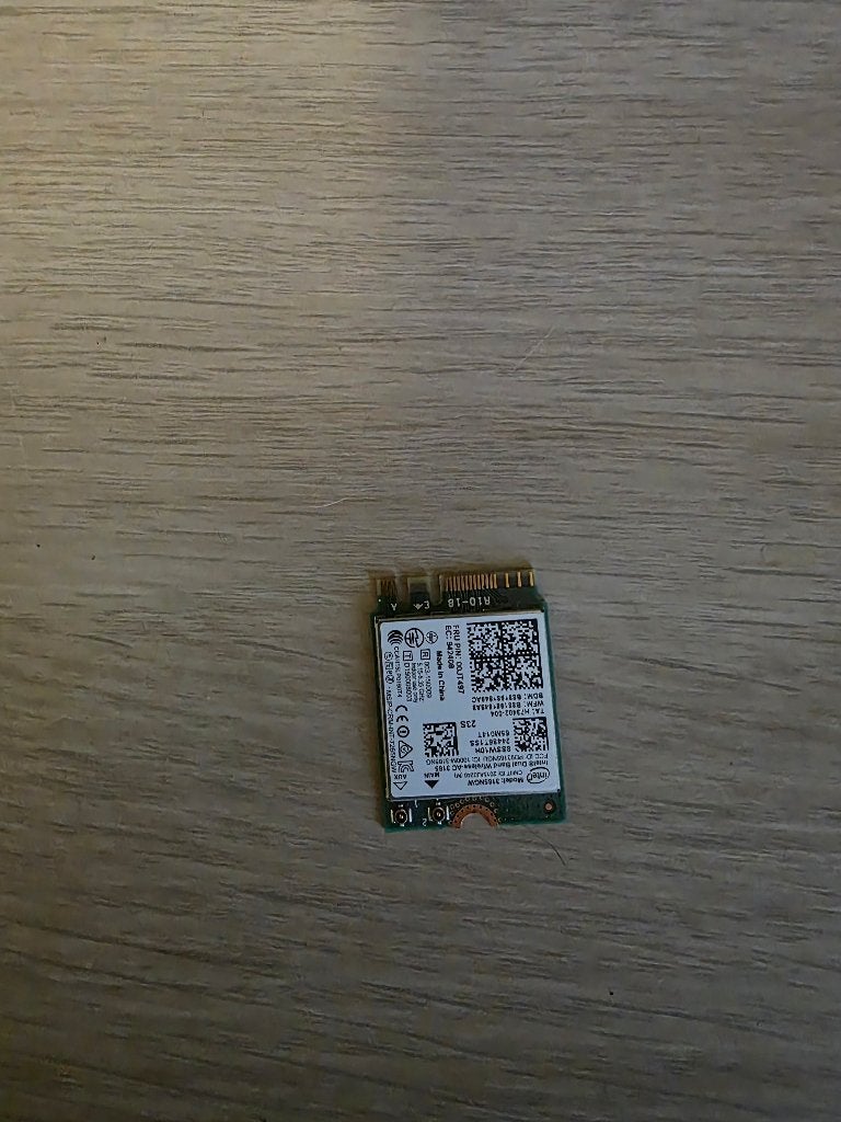 Intel dual band wireles-ac 3165 ngw, Computers en Software, Ophalen of Verzenden, Intel