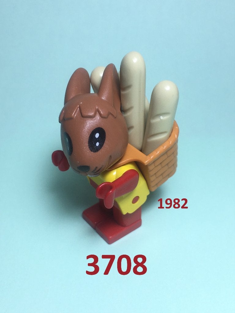 Lego Fabuland 3708 Rufus Rabbit, Overige thema's, Lego, Ophalen of Verzenden, Zo goed als nieuw