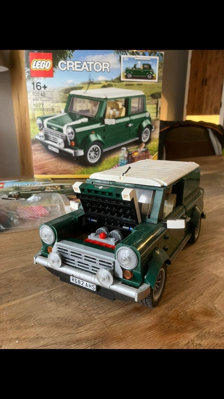 lego creator expert mini cooper 10242 stationwagen, Kinderen en Baby's, Speelgoed | Duplo en Lego, Ophalen, Zo goed als nieuw
