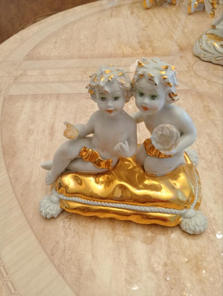 Capodimonte engeltjes, Verzamelen, Beelden en Beeldjes, Ophalen, Dier