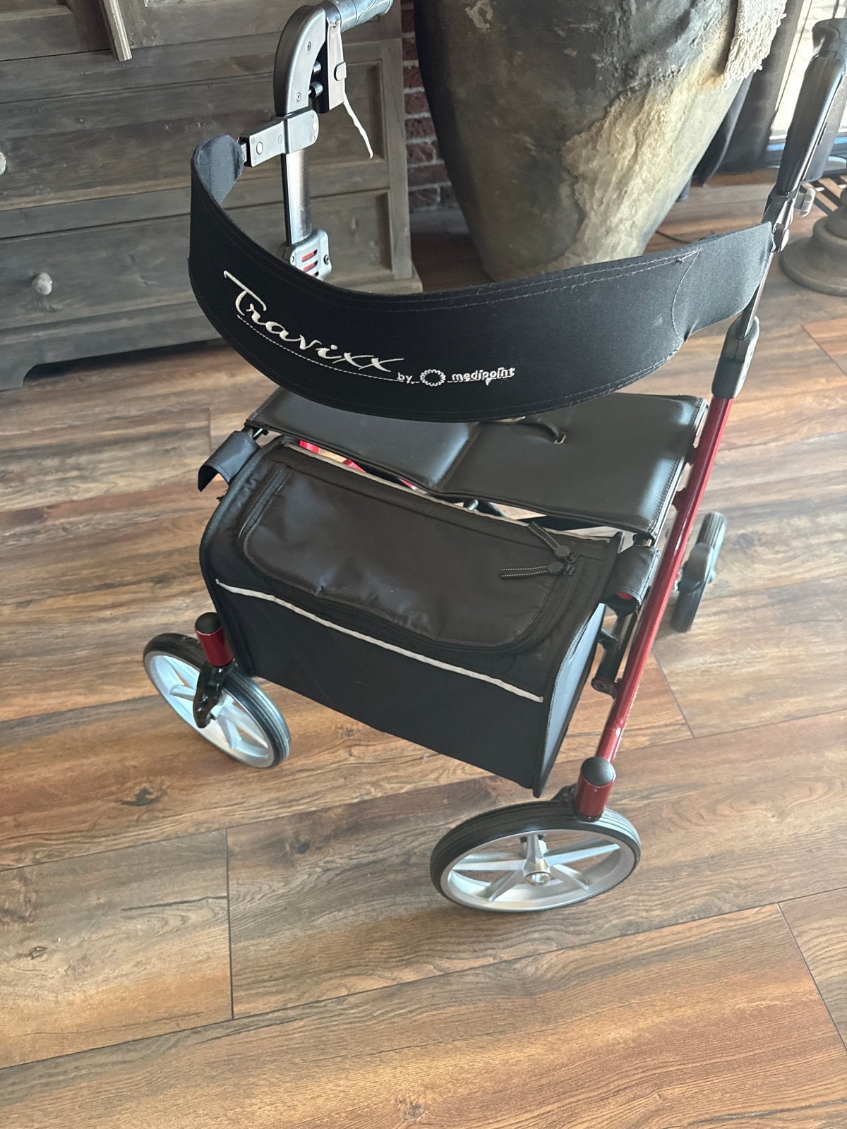 Zeer mooie rollator van Travixx huismerk Medipoint, Diversen, Rollators, Ophalen, Opvouwbaar, Zo goed als nieuw