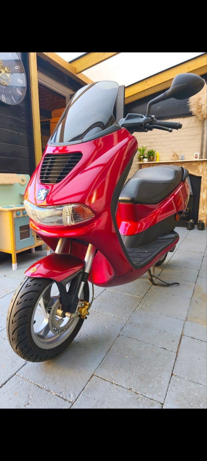 Schuurvondst! Peugeot elyseo 1998 ZGAN 70cc BROM, Ophalen of Verzenden, Zo goed als nieuw, Tweetakt, Vivacity