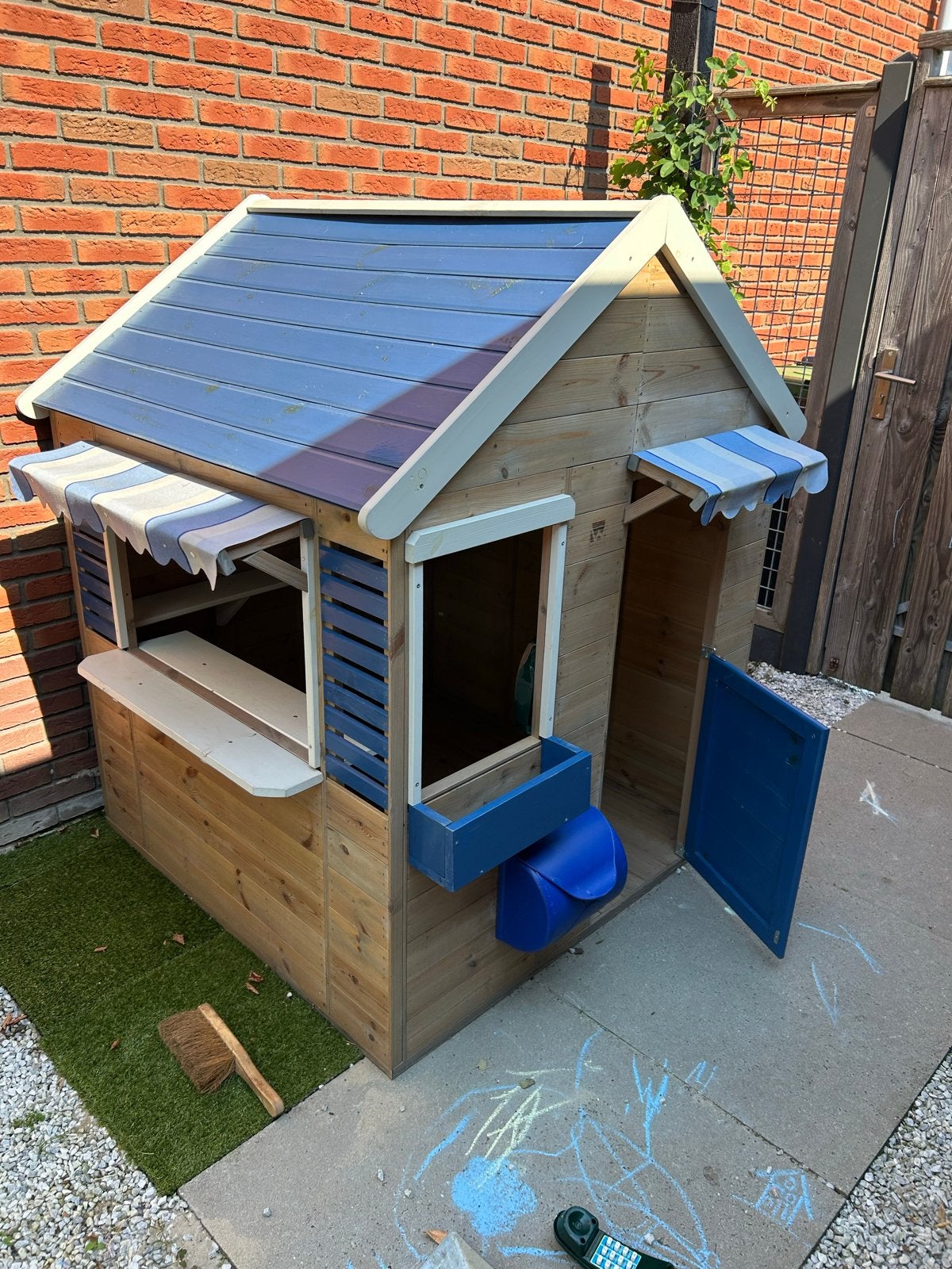 Wendi Toys Strandhuisje / Strandwinkel, Ophalen, Gebruikt, Hout