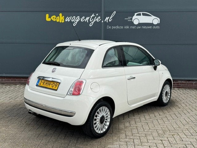 Fiat 500 1.2 Lounge *distrib. nieuw *pano *airco *bluetooth, Auto's, Voorwielaandrijving, Euro 5, Stof, Gebruikt