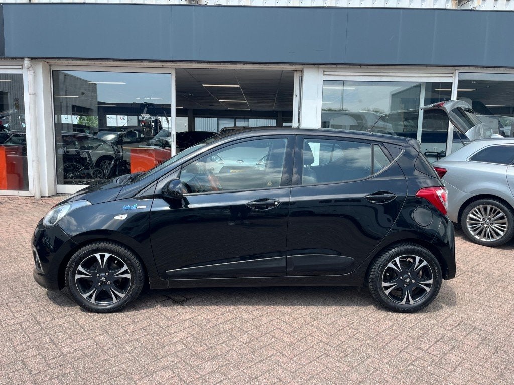 Hyundai I10 1.0I i-Motion CF+ Clima Cruise Leder Stoelv. Blu, Auto's, Hyundai, Euro 5, Gebruikt, 31 €/maand, USB