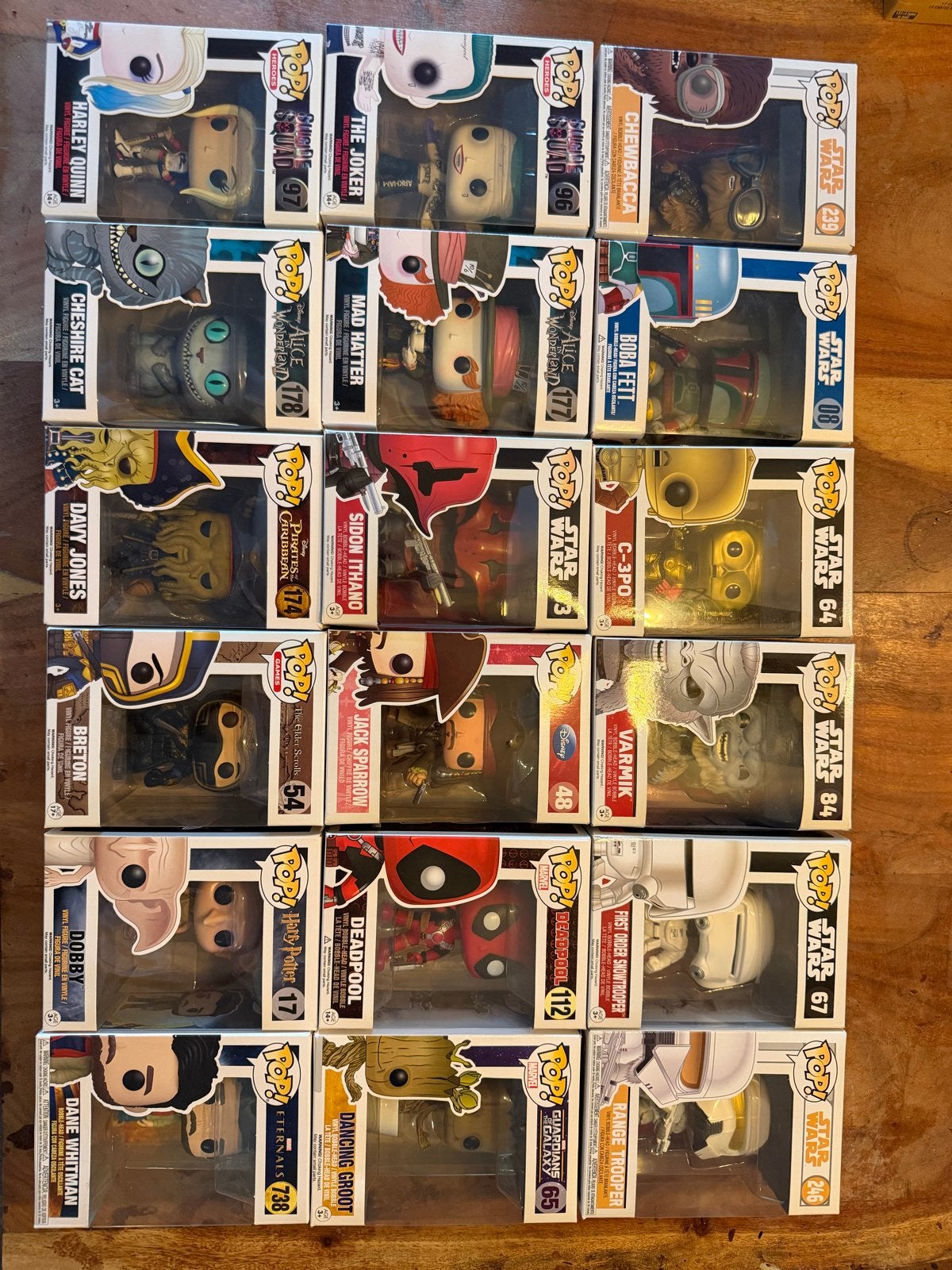 Diverse Funko Pop!, Verzamelen, Ophalen of Verzenden, Zo goed als nieuw