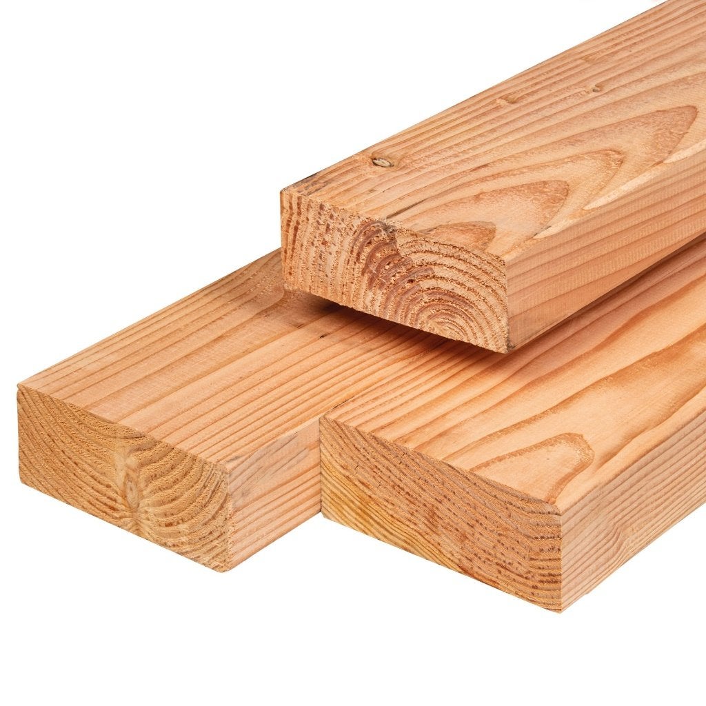 Douglas balk 4,5x16x400 cm geschaafd, Ophalen, Nieuw, 250 cm of meer, Balken