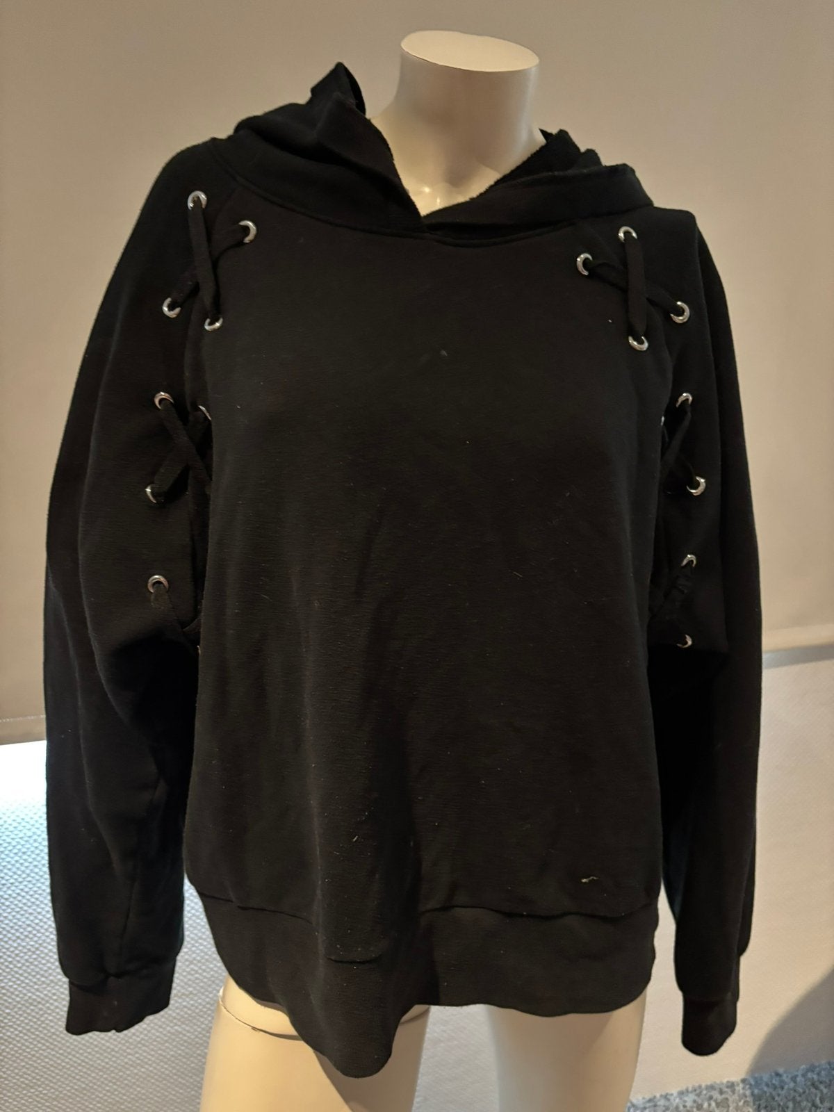 Victoria secret sport sweater met veters maat xl, ., Zwart, Maat 46/48 (XL) of groter, Ophalen of Verzenden