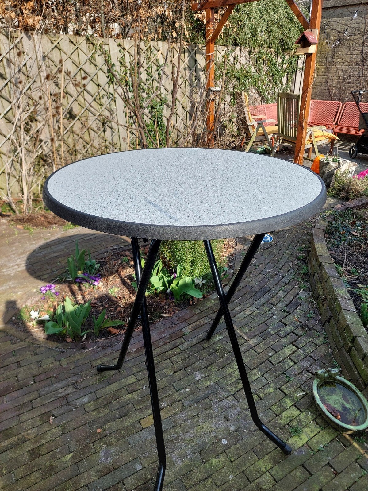 3x statafel te huur - €5 per stuk, Ophalen, Gebruikt