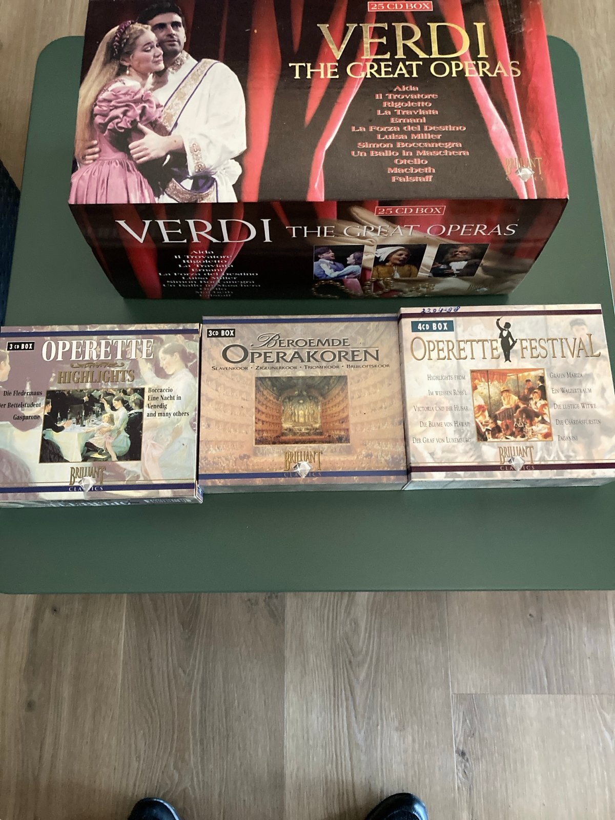 Operakoren en operette cd's - Gratis af te halen in Breda, Ophalen, Gebruikt, Boxset, Verdi