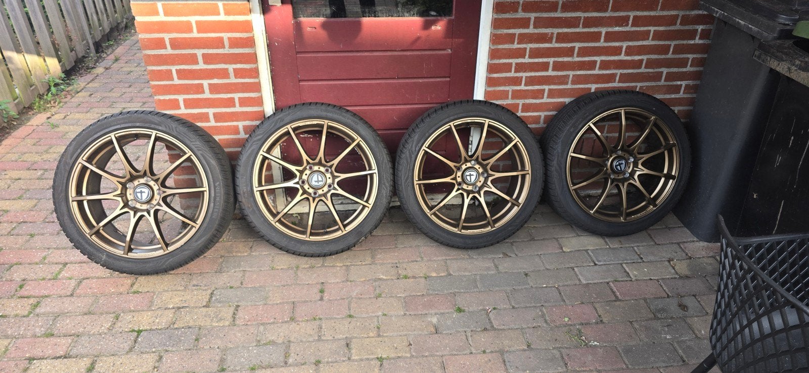 4x Thomason TN 25 Superlight velgen 18 inch, ET45, 5x114.3, Auto-onderdelen, Ophalen, 18 inch, Gebruikt, Velg(en)