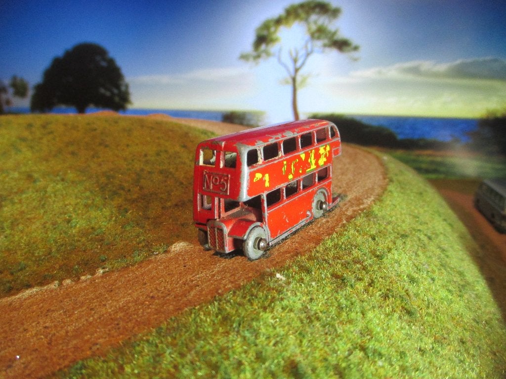 1:150 A.E.C. London Bus - Lesney MBX Nr.5 1957 #3, Ophalen of Verzenden, Gebruikt, Auto