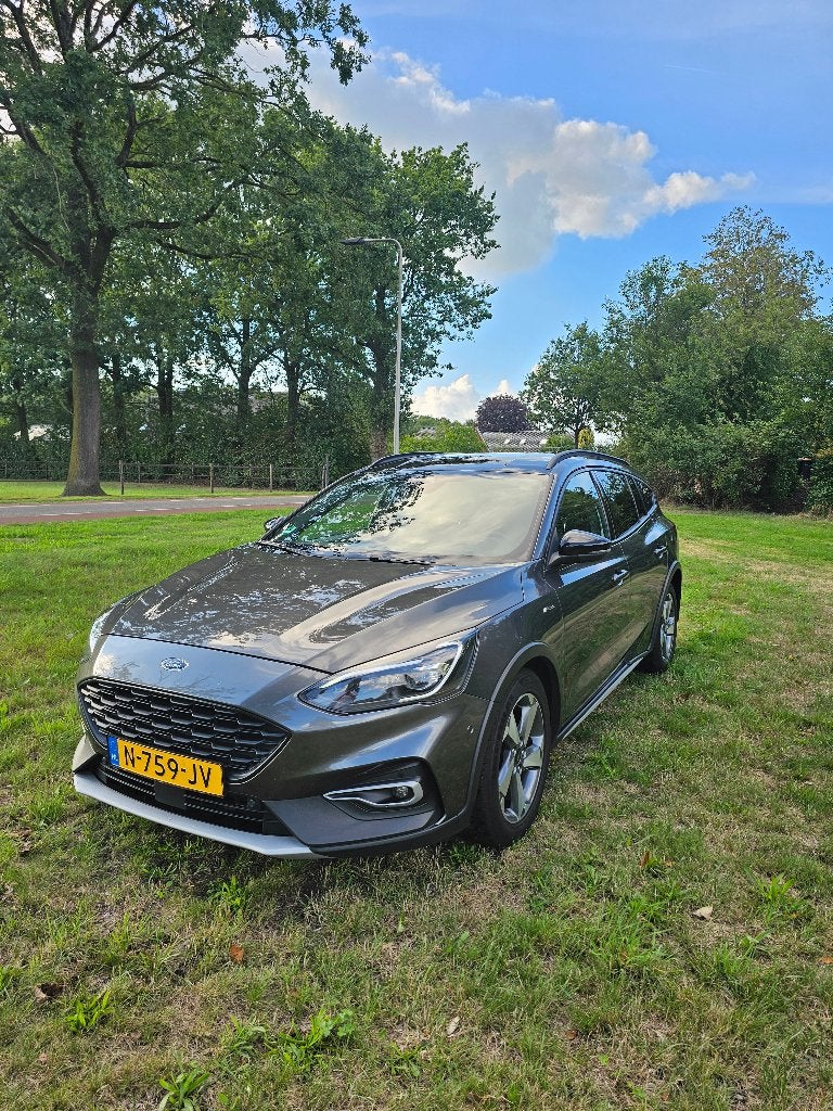 Ford Focus Wagon 1.0 Ecoboost 125pk mHEV Active X Business, Auto's, Zwart, Origineel Nederlands, Stationwagon, 19 km/l