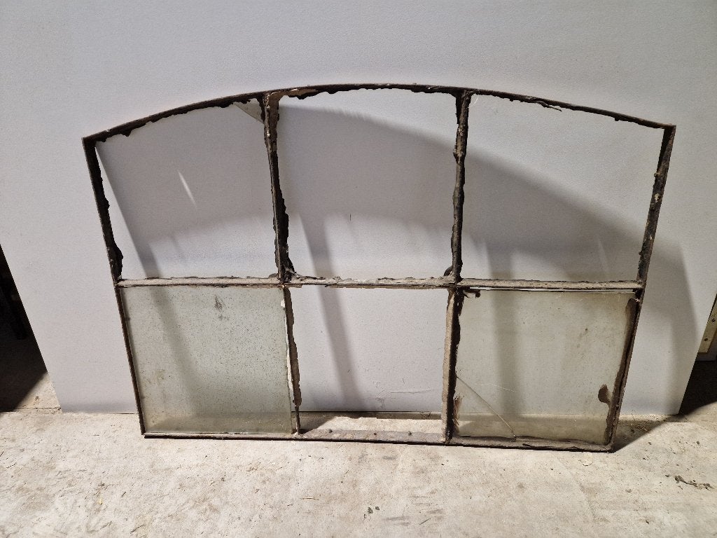Oud stalraam 91x65 cm, Doe-het-zelf en Verbouw, Glas en Ramen, Ophalen, Gebruikt, Minder dan 80 cm, Minder dan 80 cm