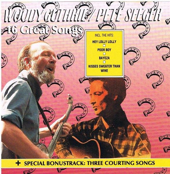 Woody Guthrie Pete Seeger – 16 Great Songs CD, Verzenden, 1990 - 1999, Zo goed als nieuw