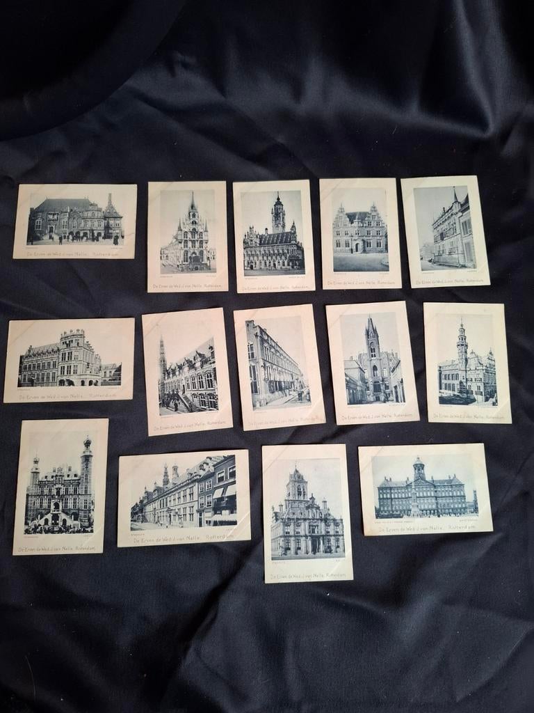 14 Plaatjes Hollandsche Kunst 1903 De Erven de Wed. V. Nelle, Antiek en Kunst, Ophalen of Verzenden