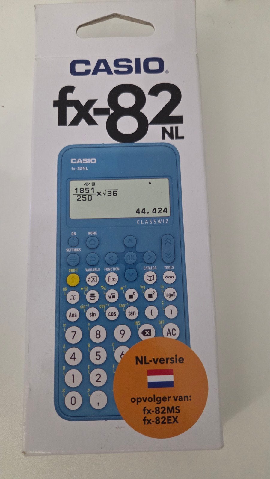 Rekenmachine Casio fx-82 voor brugklas VO, Ophalen of Verzenden, Nieuw
